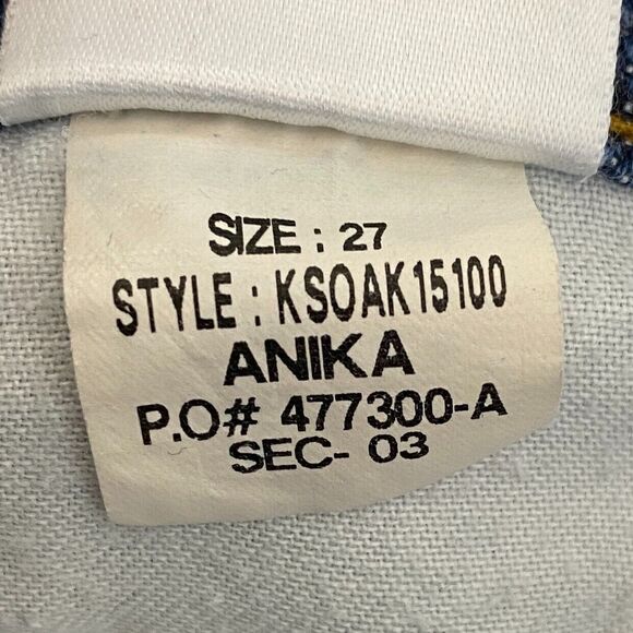 Joes Jeans‎ Anika Skinny Ankle Blue Denim Jeans Womens 27 - Picture 6 of 9